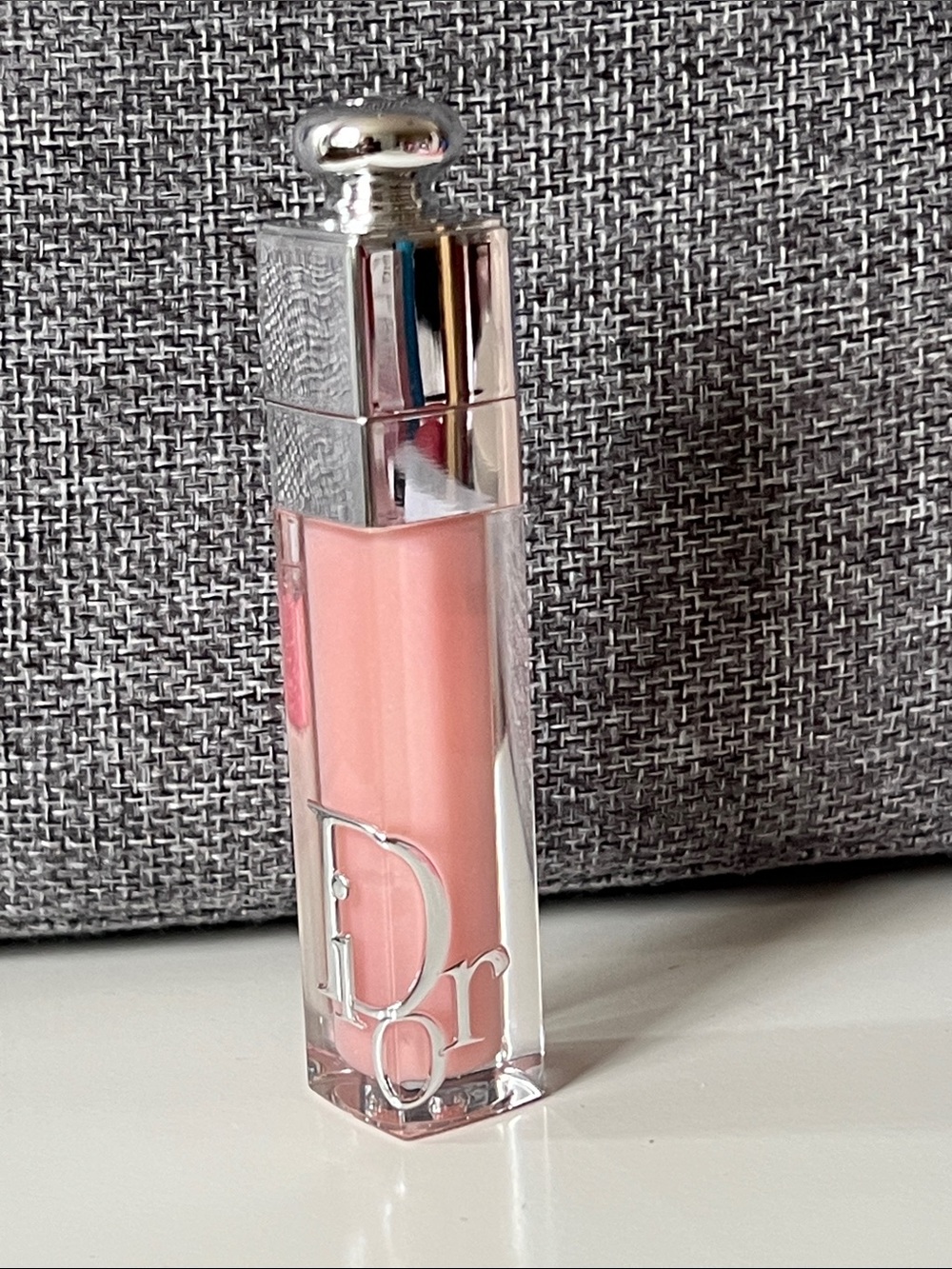 Dior Lip Glow Hydrating Gloss in Soft Peach Pink